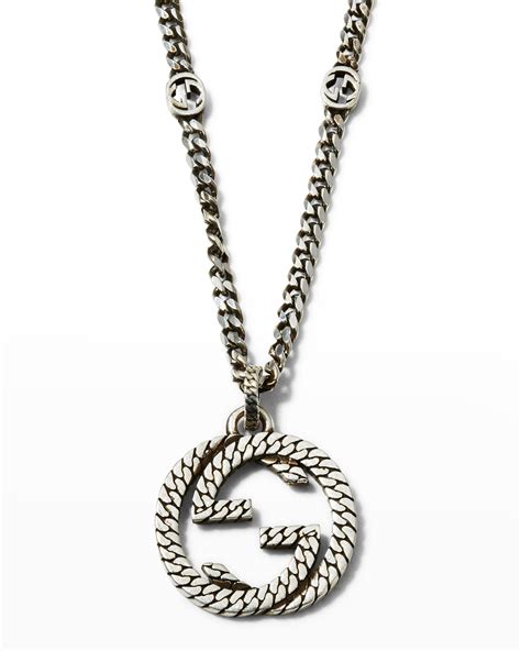 men gucci pendant|authentic Gucci necklace.